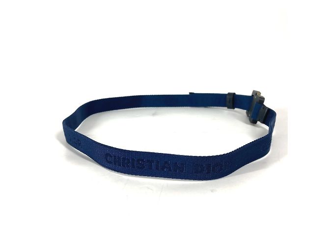 Gacha Gürtel Logo Dior Christian Dior Marineblau - Ansicht 3