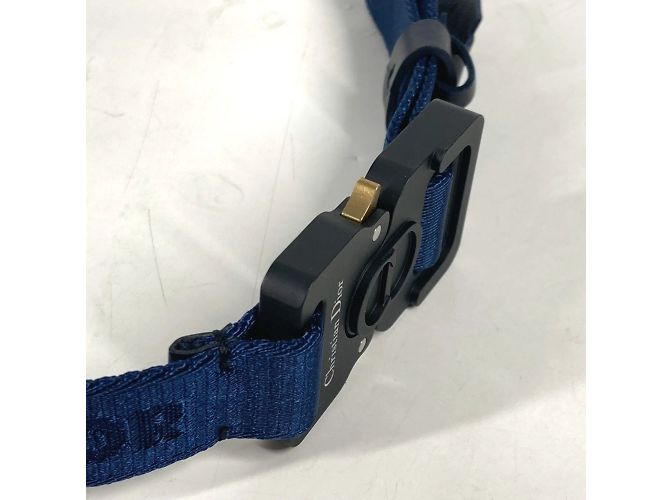 Gacha Gürtel Logo Dior Christian Dior Marineblau - Ansicht 8