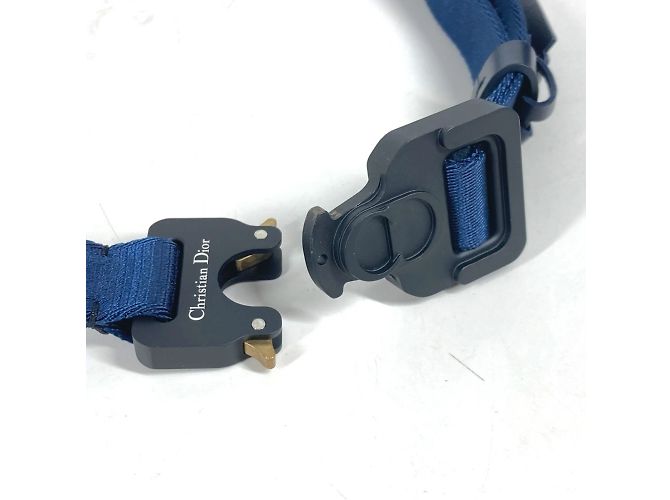 Gacha Gürtel Logo Dior Christian Dior Marineblau - Ansicht 9