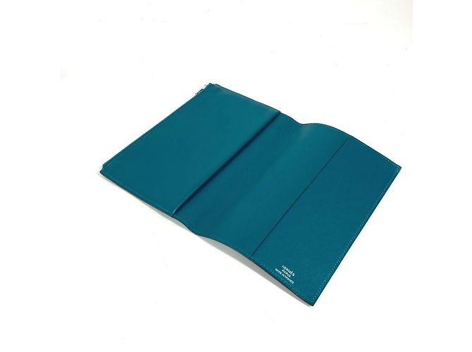 Hermès Hermes EA Zip PM Notebook Stationery Case Blue - view 10