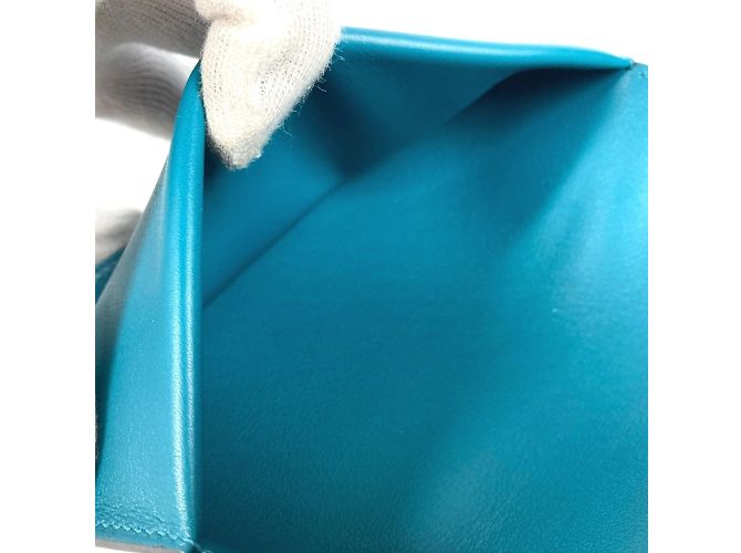 Hermès Hermes EA Zip PM Notebook Stationery Case Blue - view 11