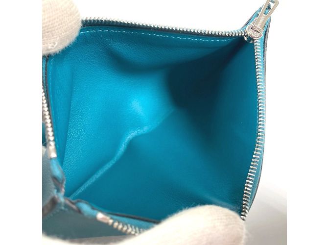 Hermès Hermes EA Zip PM Notebook Stationery Case Blue - view 13