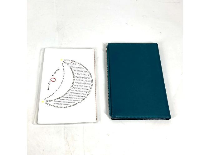 Hermès Hermes EA Zip PM Notebook Stationery Case Blue - view 14