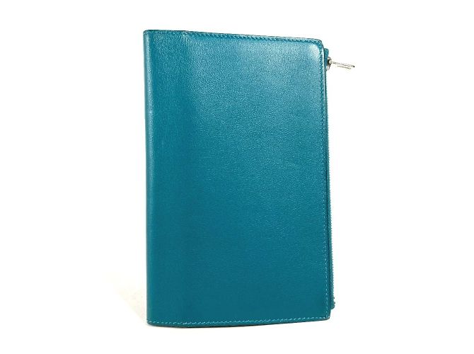 Hermès Hermes EA Zip PM Notebook Stationery Case Blue - view 2