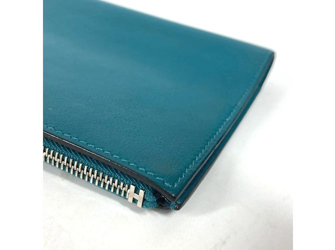Hermès Hermes EA Zip PM Notebook Stationery Case Blue - view 5