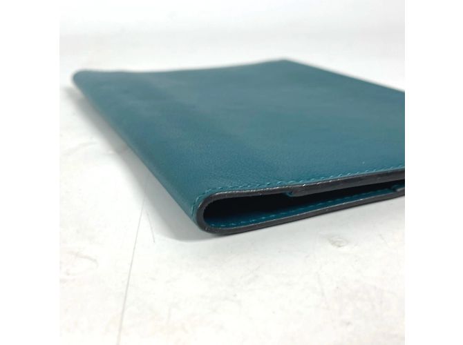 Hermès Hermes EA Zip PM Notebook Stationery Case Blue - view 6