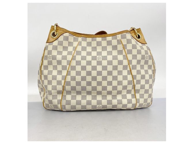 Borsa Tote Louis Vuitton Damier Azur Galliera PM Bianco - vista 13