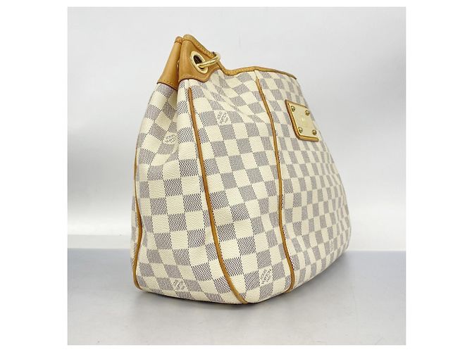 Borsa Tote Louis Vuitton Damier Azur Galliera PM Bianco - vista 2