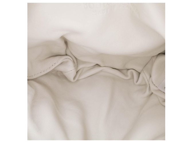Bottega Veneta Mini Jodie Puffy Nappa Bianco - vista 4