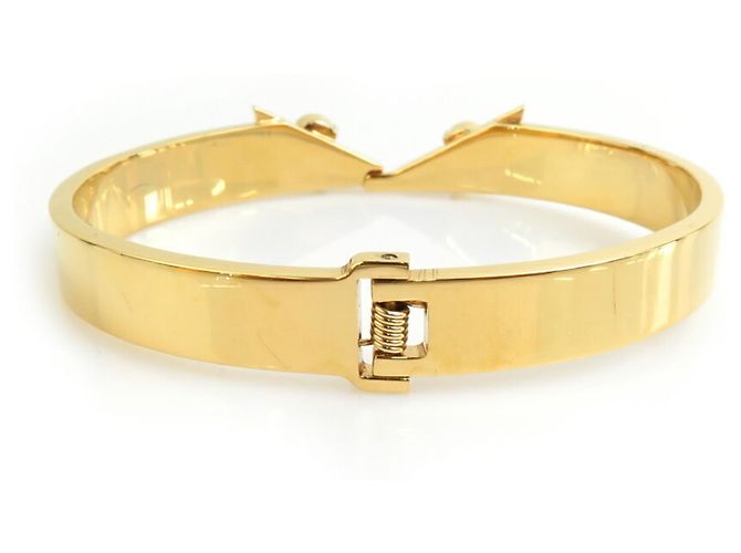 Bracciale bangle Fendi con design dell'occhio di mostro Argento D'oro - vista 4