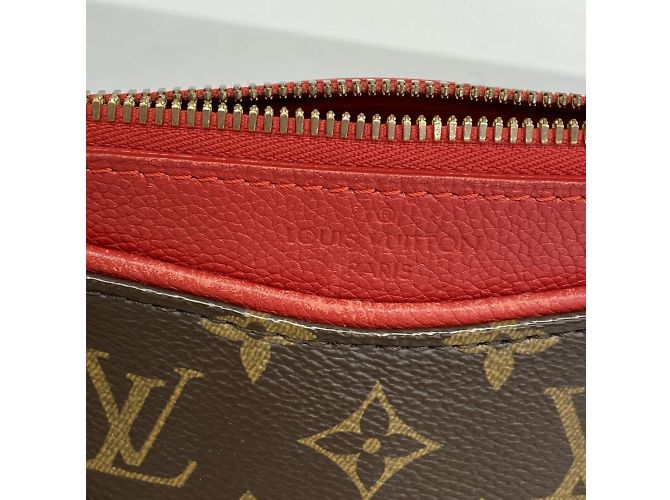 Borsa Tote Pallas MM Monogramma Louis Vuitton Marrone Fuschia - vista 8