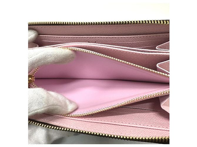 Cartera Zippy Louis Vuitton Takashi Murakami Castaño - vista 10