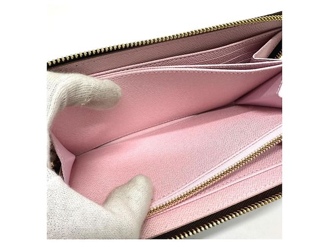 Cartera Zippy Louis Vuitton Takashi Murakami Castaño - vista 7