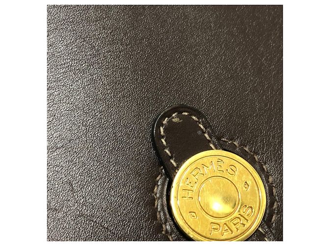 Borsa Box della serie Dogon di Hermès Marrone - vista 15