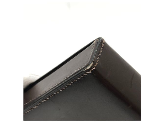 Borsa Box della serie Dogon di Hermès Marrone - vista 7