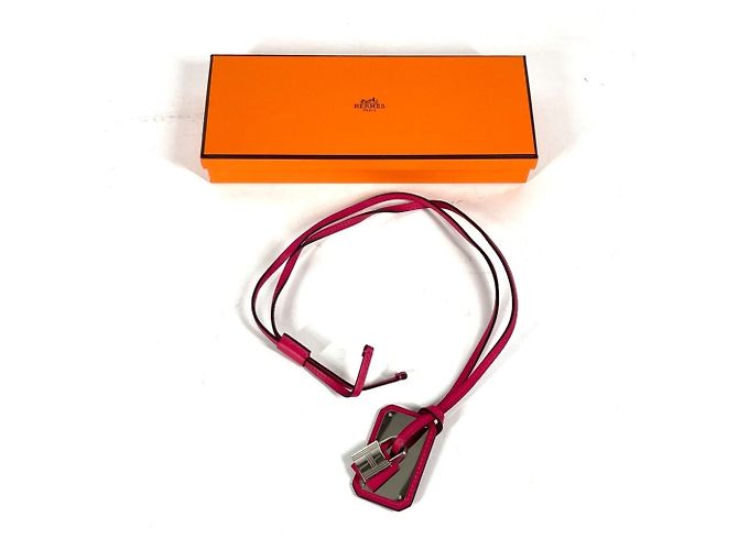 Hermès Colar longo GM Hermes O'Kelly Rosa - vista 9