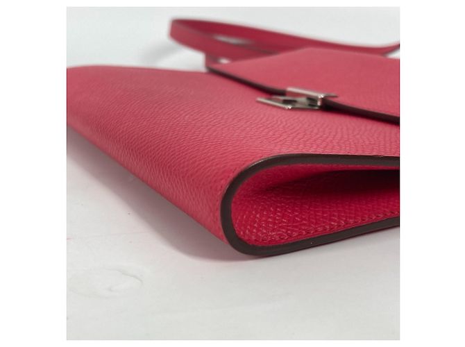 Hermès Borsa a spalla Pochette in pelle Epsom rosa Hermes - vista 6