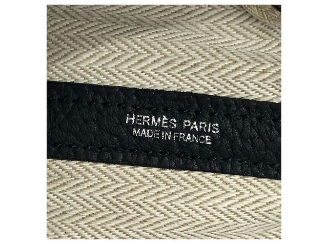 Hermès Borsa Negonda Hermes Garden Party TPM Nero - vista 10