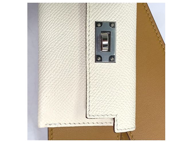 Kelly Tracolla per borsa Bandoulière Hermès Beige - Ansicht 2