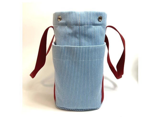 Hermès Borsa per mamma Hermes Panda Passpass Rosso Blu - vista 3
