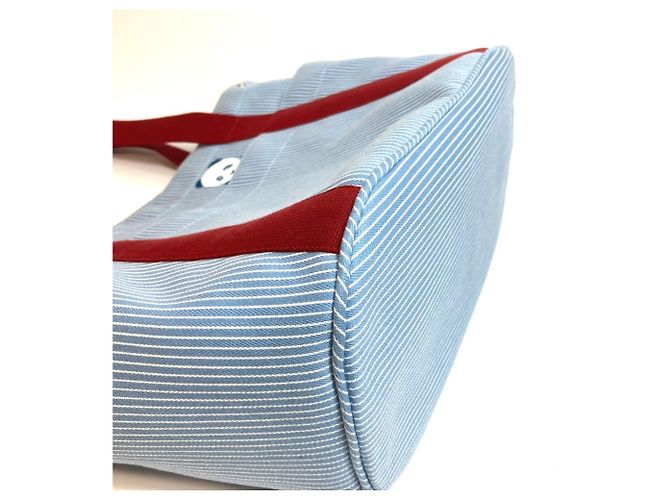 Hermès Borsa per mamma Hermes Panda Passpass Rosso Blu - vista 5