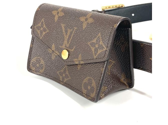 Borsa multi-tasche Santur Monogram di Louis Vuitton Marrone - vista 2