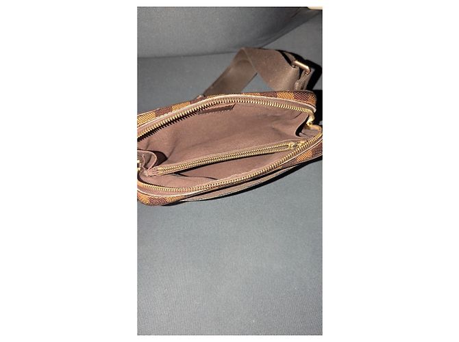 Borsa a tracolla Brooklyn Damier Ebene di Louis Vuitton Monogramma - vista 3
