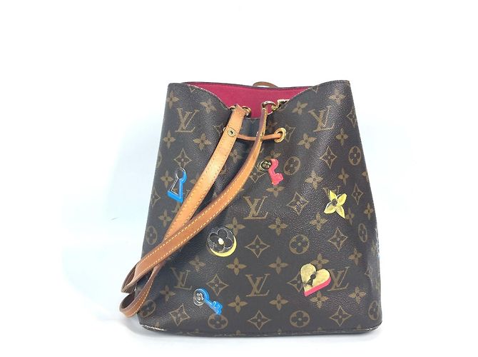 Néonoé Borsa a Spalla Lovelock NeoNoe Monogramma Louis Vuitton Marrone - vista 2