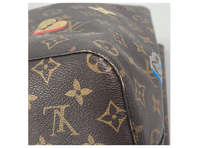 Néonoé Borsa a Spalla Lovelock NeoNoe Monogramma Louis Vuitton Marrone - vista 6