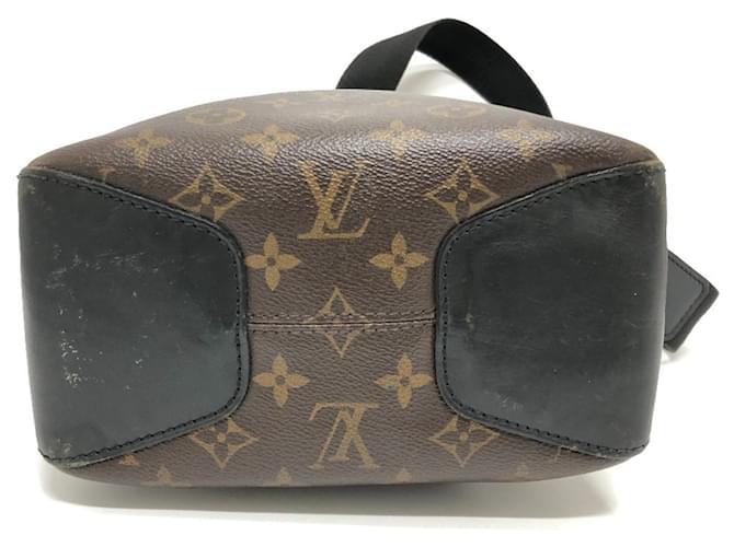 Louis Vuitton Monogram Macassar Torres PM Shoulder Bag Brown Black - vue 3