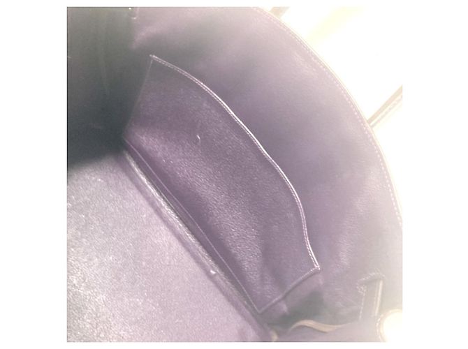 Borsa Hermès Birkin 35 in pelle Togo viola Porpora - vista 15