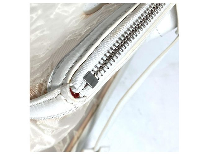 Borsa Tote Lockit Trasparente Monogramma Louis Vuitton Bianco - vista 13