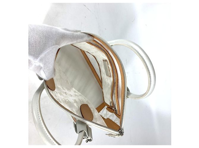 Borsa Tote Lockit Trasparente Monogramma Louis Vuitton Bianco - vista 18