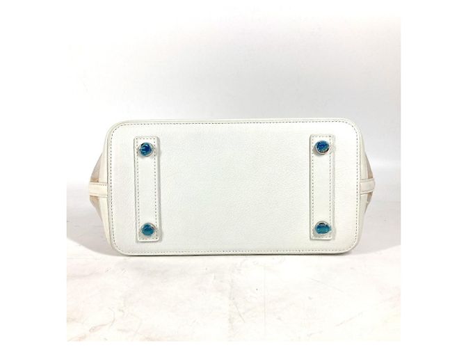 Borsa Tote Lockit Trasparente Monogramma Louis Vuitton Bianco - vista 6