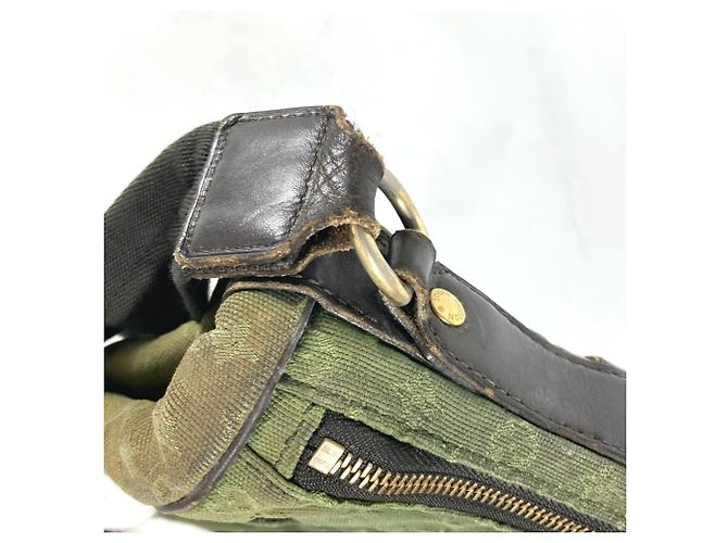 Borsa a tracolla Mini Sac Maman Monogramma Louis Vuitton Cachi - vista 13