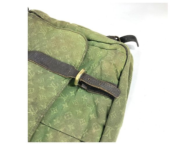 Borsa a tracolla Mini Sac Maman Monogramma Louis Vuitton Cachi - vista 8