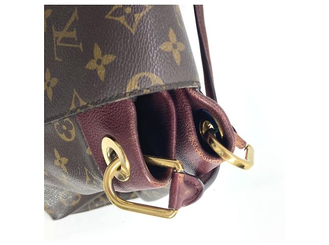 Borsa a Spalla Monogram Olympe di Louis Vuitton Marrone Porpora - vista 10