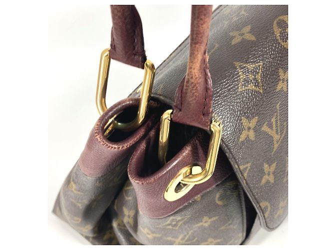 Borsa a Spalla Monogram Olympe di Louis Vuitton Marrone Porpora - vista 12