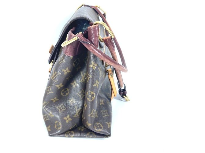 Borsa a Spalla Monogram Olympe di Louis Vuitton Marrone Porpora - vista 3