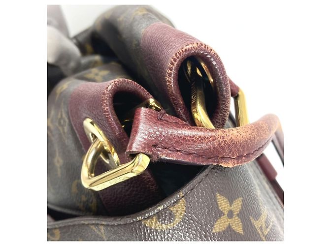 Borsa a Spalla Monogram Olympe di Louis Vuitton Marrone Porpora - vista 9