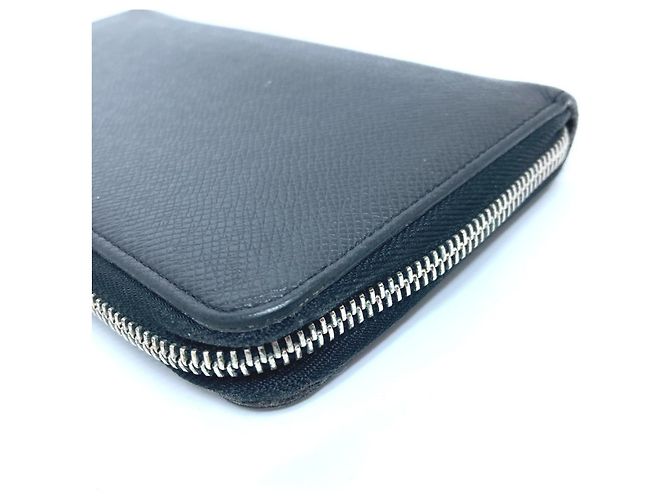 Zippy Louis Vuitton Taiga Leather Long Wallet Black - view 5