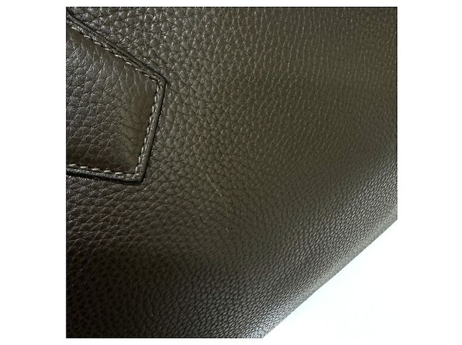Hermès Borsa documenti Hermes Victoria 2 Marrone - vista 15