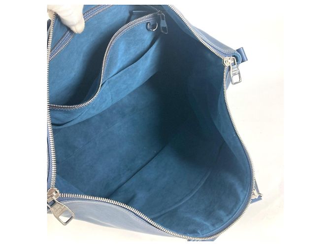 Louis Vuitton Epi Cabas Bandoulière Handtasche Marineblau - Ansicht 14