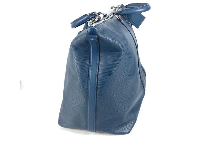 Louis Vuitton Epi Cabas Bandoulière Handtasche Marineblau - Ansicht 16