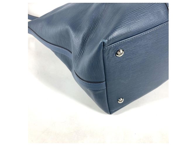 Louis Vuitton Epi Cabas Bandoulière Handtasche Marineblau - Ansicht 4