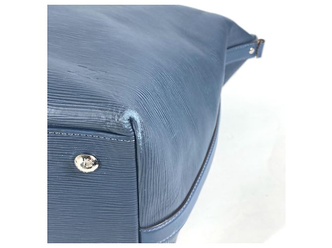 Louis Vuitton Epi Cabas Bandoulière Handtasche Marineblau - Ansicht 5