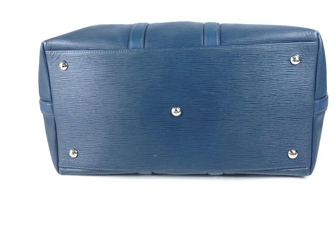 Louis Vuitton Epi Cabas Bandoulière Handtasche Marineblau - Ansicht 6