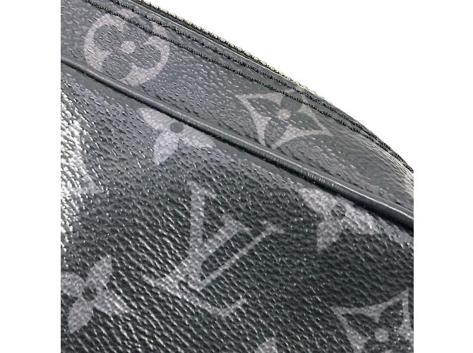 Bolso Clutch Louis Vuitton Monogram Eclipse Negro - vista 14