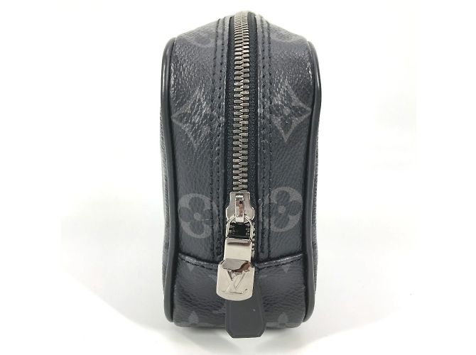 Bolso Clutch Louis Vuitton Monogram Eclipse Negro - vista 3