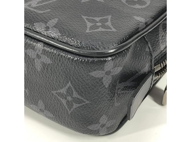 Bolso Clutch Louis Vuitton Monogram Eclipse Negro - vista 6